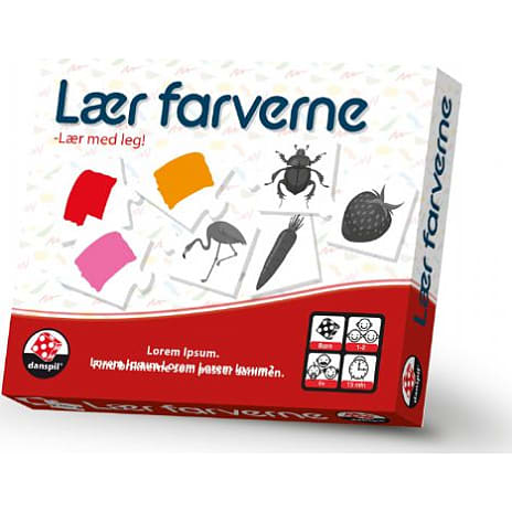 Danspil Lær Farverne