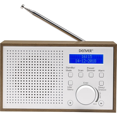 Denver DAB-46WHITE radio | Køb på føtex.dk!