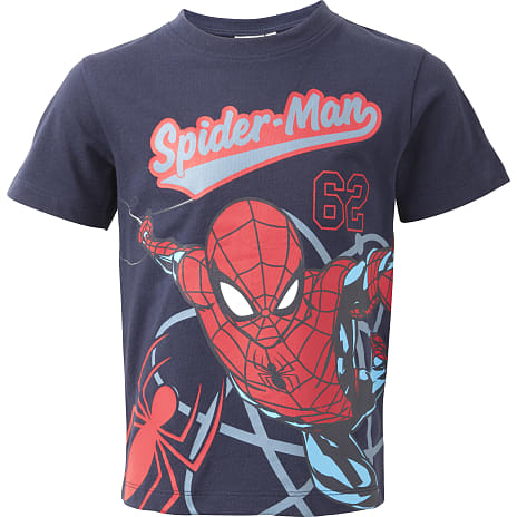 Spider-Man T-shirt Str. 134/140 Blå