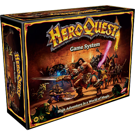 Hasbro Gaming Hero Quest Engelsk Version