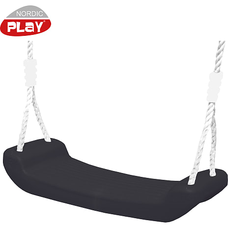 Nordic Play Gyngesæde med Reb Sort