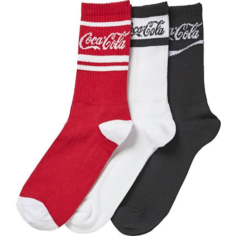 Coca-Cola 3-pak Strømper Multifarvet