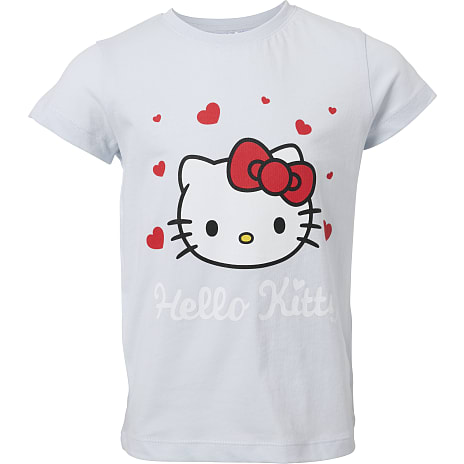 Hello Kitty T-shirt Str. 110/116 Blå