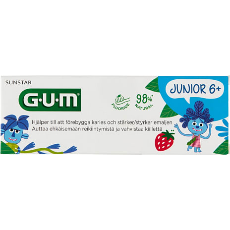 GUM Børnetandpasta Mild Mint 6+ År