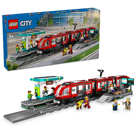 LEGO City letbane og station 60423 1 stk.