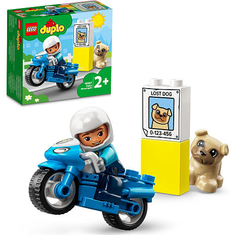LEGO DUPLO Politimotorcykel 10967