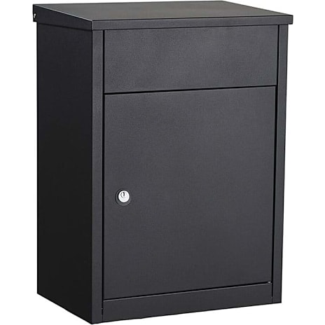Allux Pakkepostkasse Model 500 Sort