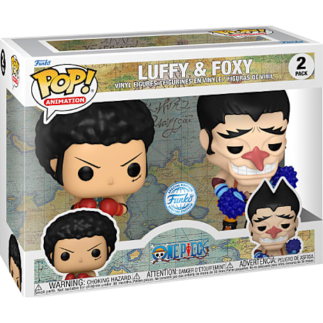 Funko POP! One Piece Luffy & Foxy