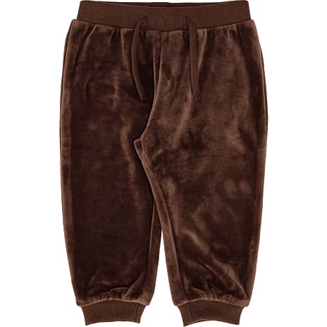 VRS baby velour bukser str. 68 - brun 1 stk.