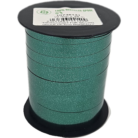 Julefryd Gavebånd 10mm metallic grøn