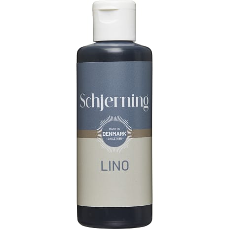 Schjerning Trykfarve Linoleum Sort