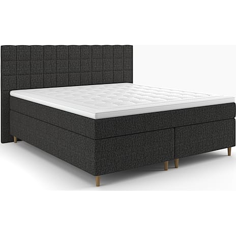 Nordisk Fjer Prestige kontinentalseng 160x200 cm - antracit 1 stk.