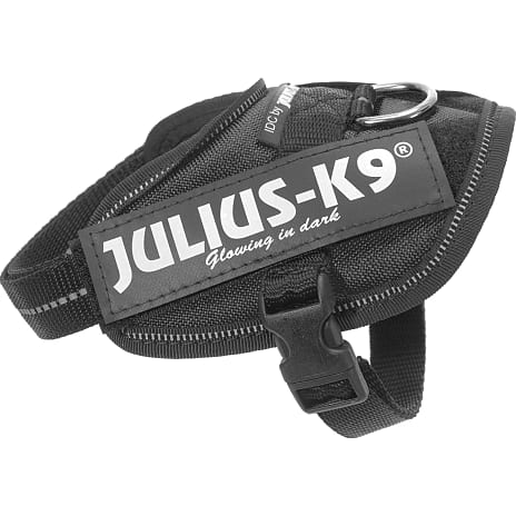 Julius-K9 Hundesele 33-45 cm Sort