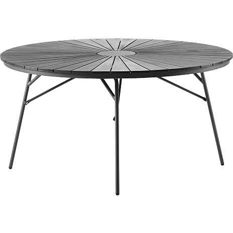 Kerteminde Nonwood Havebord Sort