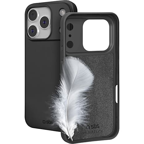 SBS Iphone 17 Pro cover - sort 1 stk.
