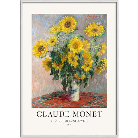 Citatplakat Bouquet Of Sunflowers - 70x100 cm 1 stk.