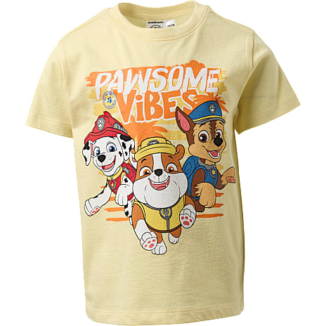 Paw Patrol T-shirt str. 122/128 - gul 1 stk.