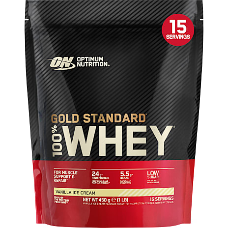 Optimum Nutrition Proteinpulver m. vaniljesmag 450 g