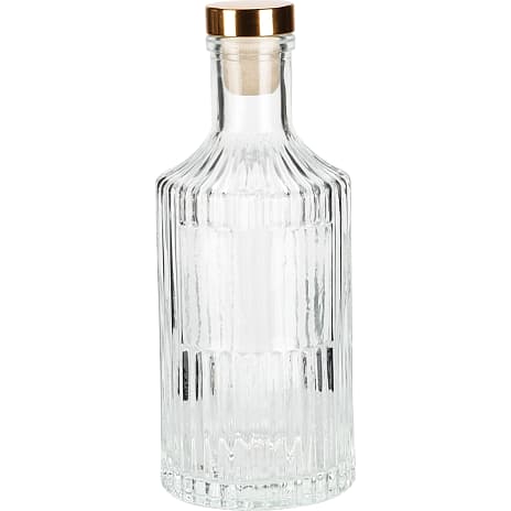 Glasflaske Med Låg 250 ml