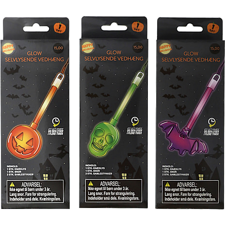 Halloween Glow Halskæde Assorteret