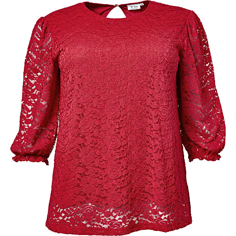VRS dame bluse str. 48 - rød | Køb på Bilka.dk!