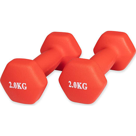 ASG neopren håndvægte 2 kg 1 stk.