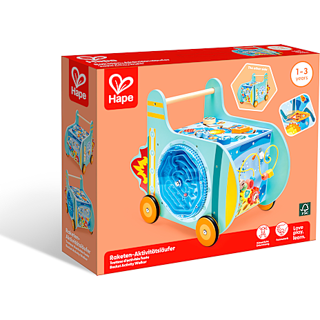 Hape Rocket Activity gåvogn
