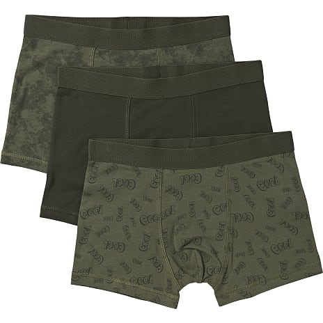 VRS Teen Boxershorts 3-pak Str. 134/140 Grøn