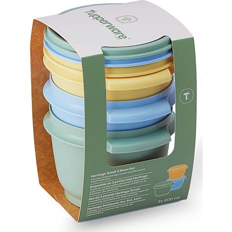 Tupperware Essentials Heritage 3-pak 600 ml