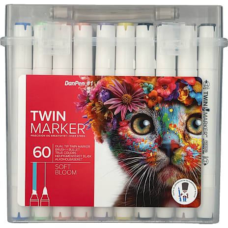 Danpen Twinmarkers 60 stk. 1 stk.