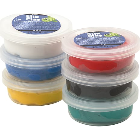 Silk Clay Modellervoks 6-pak