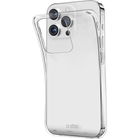 SBS iPhone 15 Pro Max cover - transparent 1 stk.