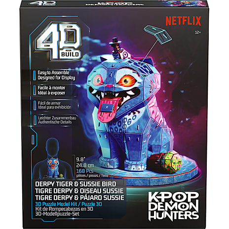 Spin Master K-POP Demon Hunters Derpy Tiger & Sussie Fugl 3D Puslespil