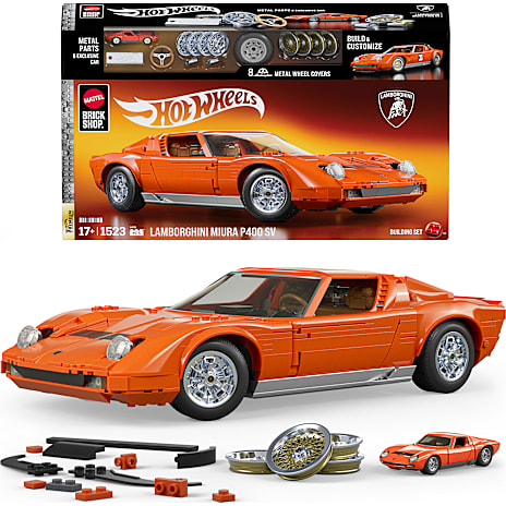 Mattel Hot Wheels Lamborghini Miura P400 SV Legetøjsbil