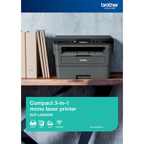 Brother DCP-L2530DW Laserprinter mono 3-i-1 Køb Bilka.dk!