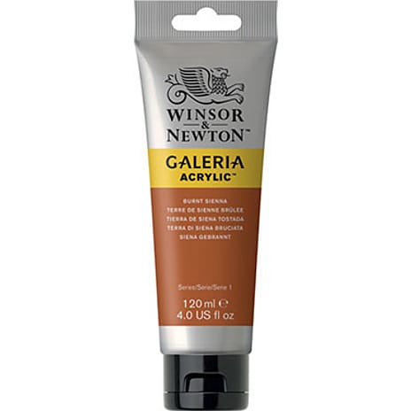 Winsor & Newton Galeria Akrylmaling Burnt Sienna