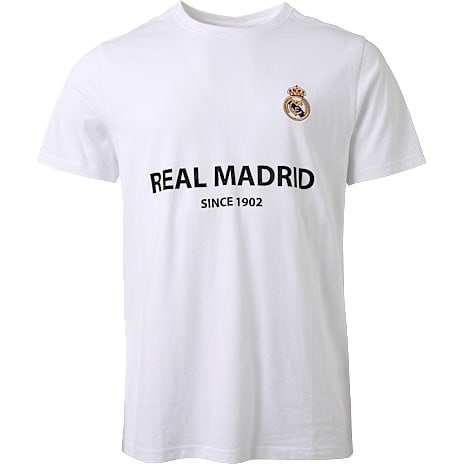 Real Madrid T-shirt Str. 2XL Hvid
