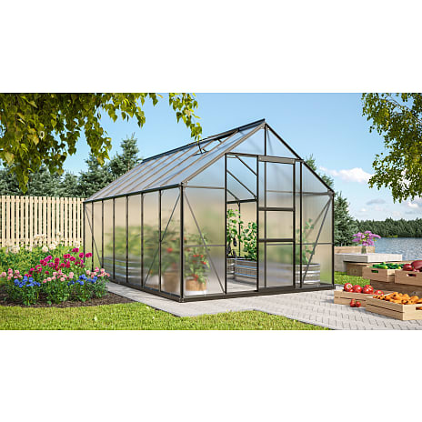 Vitavia Merkur 11500 Drivhus Sort Poly
