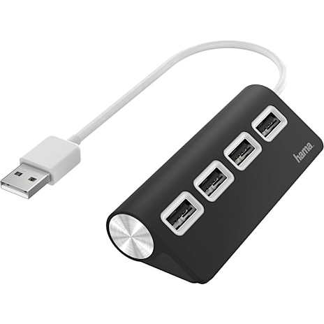 HAMA Hub USB-A 2.0 1 stk.
