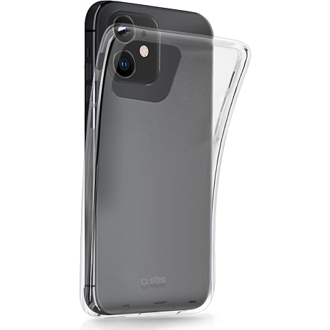 SBS iPhone 12 cover - transparent 1 stk.