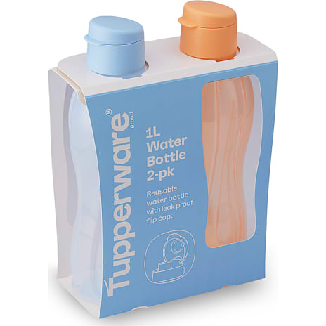 Tupperware Essentials Eco Flaske 2-pak 1 Liter