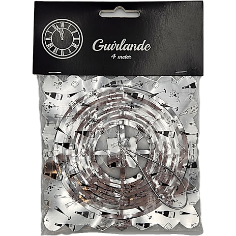 Guirlande Med Dekoration 4 m Assorteret