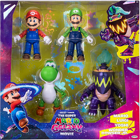 Nintendo Super Mario Galaxy Filmen – 12,5cm. figur multipakke 1 stk.