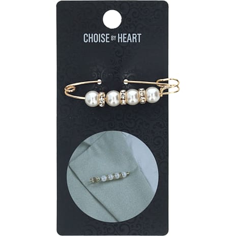 Choise by heart Dame Broche Guldfarvet