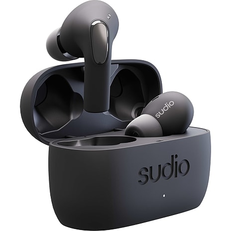 Sudio E2 In-Ear Hovedtelefoner TWS ANC Sort