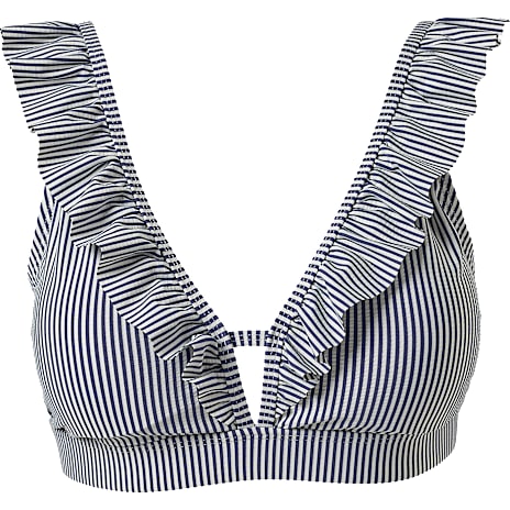 VRS Dame Bikini Overdel Str. 2XL Blå
