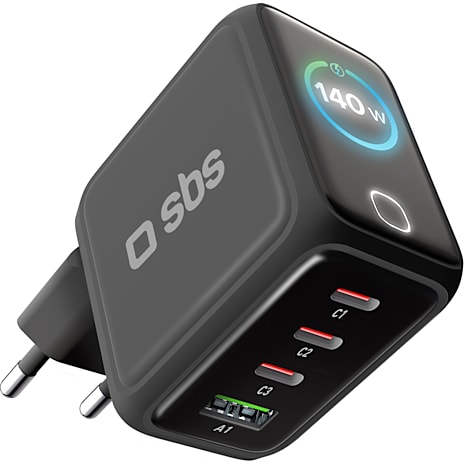 SBS Oplader 3 x USB-C og 1 x USB-A