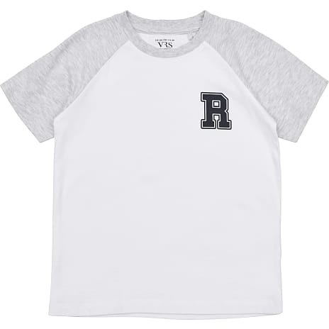 VRS Børne T-shirt Str. 110/116 Hvid