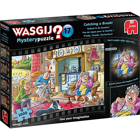 Jumbo Wasgij Afslapning Puslespil 1000 Brikker