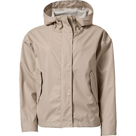Basecamp Dame Regnjakke Str. 2XL Beige